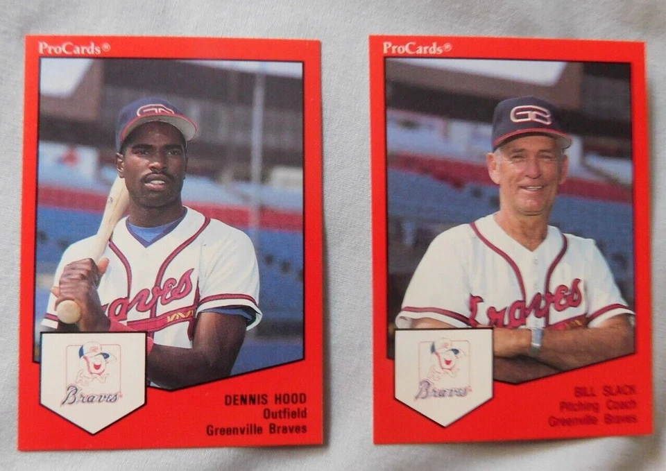 1989 ProCards Greenville Braves Baseball Card Pick one - Image 1 of 1