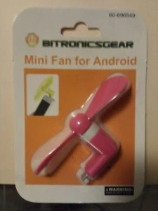 Portable CellPhone Mini Fan Cooling Cooler For ANY cell phone - Picture 1 of 8