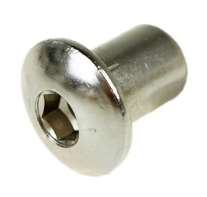 Hülsenmuttern M6, M8, M10 Rundkopf Stahl geschlossen mit Innensechskant Muttern - Bild 1 von 65