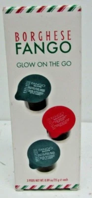 New Borghese Fango Glow On The Go Mud Mask Treatment 6 Total Pods Foto 1 de 4