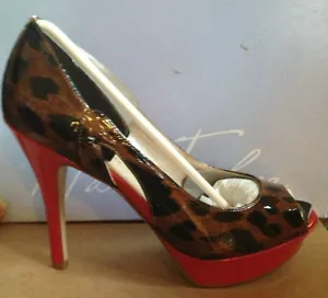 NIB Marc Fisher Leopard Heel 9 - Picture 1 of 3