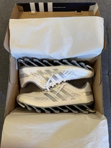 2014 Adidas Springblade Razor M Zapatos para Correr Para Hombre Talla 11 Blanco Plata Gris - Imagen 1 de 14