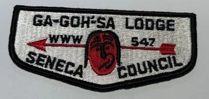 OA Lodge 547 Ga-Goh'Sa Flap Horizontal  New York  Boy Scout MX1 - Picture 1 of 1