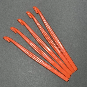 Tupperware Orange Grapefruit Citrus Peeler Set of 5 Orange Never Used - Picture 1 of 3