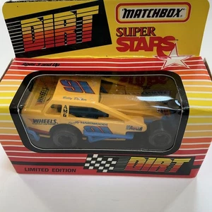 Matchbox 1993 DIRT Super Stars auto pressofusa #91 Billy Decker - Foto 1 di 2