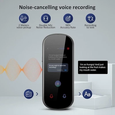 Language Ai Translator Device, Two Way Real-Time Voice Translation 138 Languages - Image 1 of 4