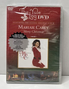 Mariah Carey Merry Christmas - The Yule Log DVD (DVD, 2010) - Brand New/Sealed - Picture 1 of 6