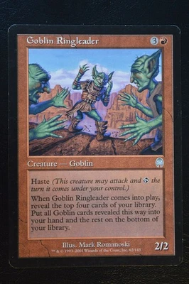 Magic The Gathering MTG GOBLIN RINGLEADER Apocalypse LP Lightly Played - Image 1 of 2
