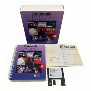Cakewalk Professional 3.0 Windows Disquete Manual Factura Original de 1994 - Imagen 1 de 10