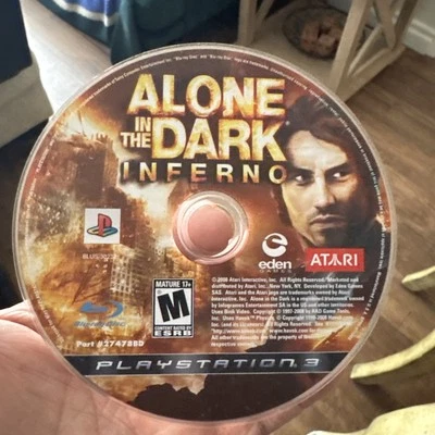 Alone in the Dark: Inferno (Sony PlayStation 3, 2008) DISK ONLY!  - Image 1 of 2