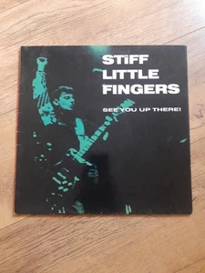 Stiff Little Fingers See You Up There Vinyl 1989 Virgin Records Gatefold - Picture 1 of 11