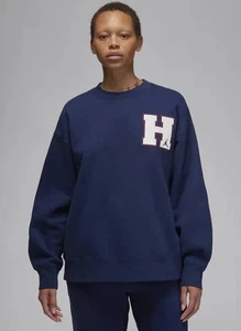 Jordan x Howard University Women's Graphic Crew-Neck Sweatshirt Size Large BNWT - Picture 1 of 8