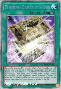 Yugioh! Mega Tins 2025 1x StR Shining Sarcophagus - Picture 1 of 1