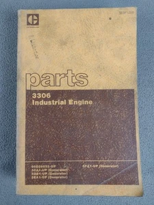 Libro de piezas de motor industrial Caterpillar 3306 66D26832-UP febrero 1984 SEBP1200 - Imagen 1 de 10