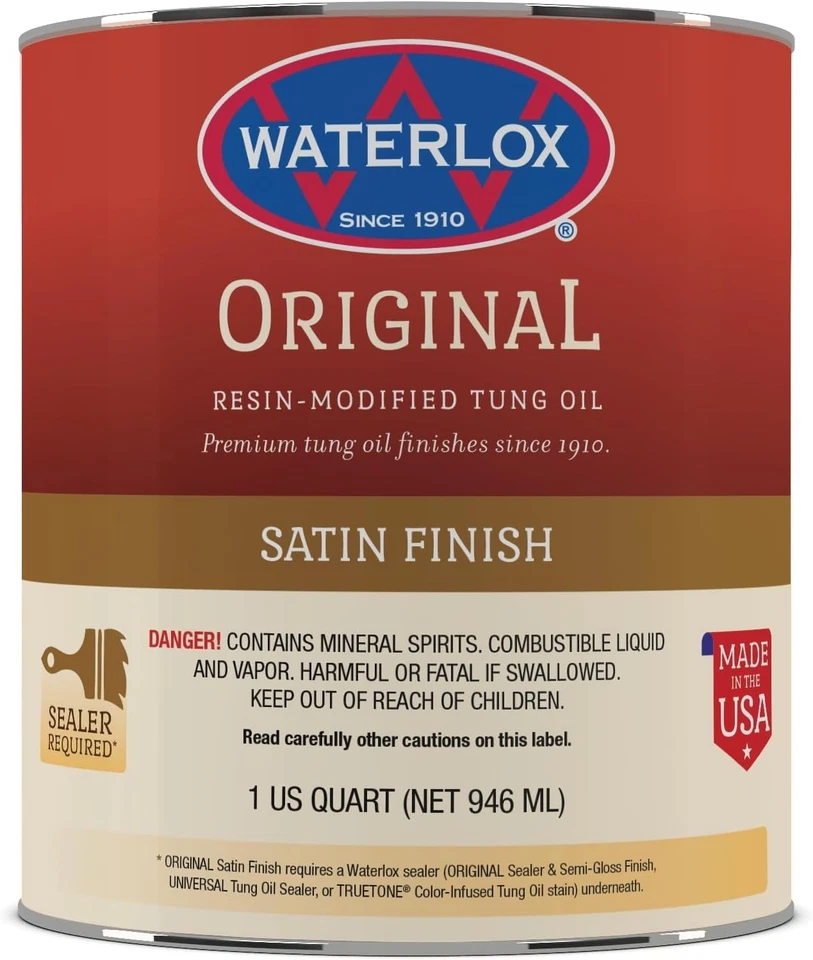 Waterlox Tb6044 Original Satin Finish Quart