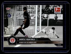 2025-26 Topps Now Bundesliga Black /10 #11 Andreas Hountondji Auswärtssieg - Picture 1 of 2