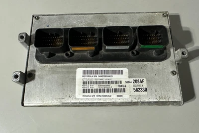 Jeep Liberty 2004 04 módulo informático motor aire acondicionado 3,7 L ECU ECM PCM P56044208AF Foto 1 de 4