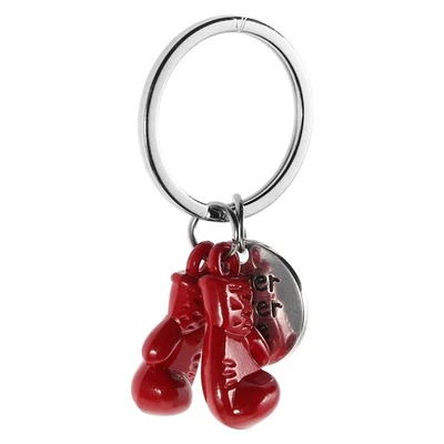  Retro Boxing Gloves Pendant Key Chain Fighter Keychain Accessories for Men - Bild 1 von 4