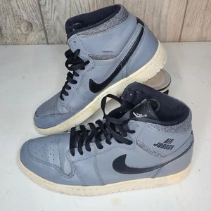 Air Jordan 1 Retro High Größe 10 Schuhe selten dunkelgrau schwarz 332550-014 Ball - Bild 1 von 8