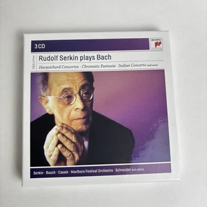 Rudolf Serkin - Rudolf Serkin Plays Bach [New CD] 3 Pack | Sony Classical - Foto 1 di 7