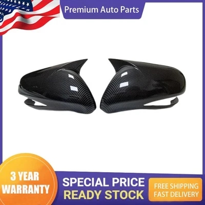Rearview Mirror Cover Cap Carbon Fiber For 2006-2012 Lexus IS IS250 IS350 ISF Foto 1 de 4