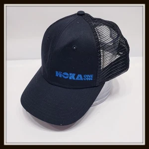 Gorra de béisbol ajustable HOKA One para hombre negra rendimiento sombrero OS - Imagen 1 de 7