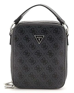 Bolso bandolera GUESS Torino Crossbody Bag negro gris oscuro negro nuevo - Imagen 1 de 3