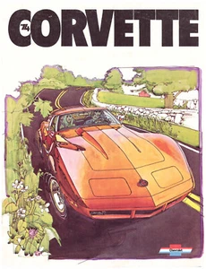 1974 Chevy Corvette, Best Offered Canadian Issue Sales Brochure - EX Condition - Picture 1 of 4