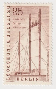 1956 Berlin - Industrial Fair - 25 Pfg Stamp - Bild 1 von 2