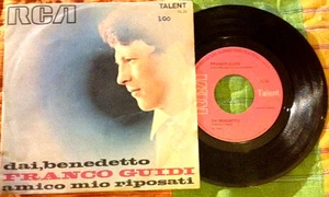 FRANCO GUIDI / DAI, BENEDETTO - AMICO MIO RIPOSATI - 7" (Italy 1969) EX-/VG++ - Foto 1 di 1