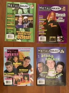 METAL RULES Magazin - # 11 - #14 - Steve Howe - Napalm Death - Slayer - Bild 1 von 24