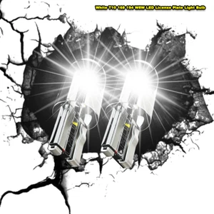 2 X White T10 194 W5W LED License Plate Light Bulb for 2006-2010 Hummer H3 - Picture 1 of 10