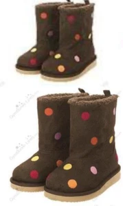 NWT Gymboree Fall For Monkeys Polka Dot Boots 03 - Picture 1 of 2