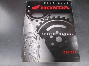2004-2005 Honda CRF70F Service Shop Manual Repair Book #61GCF51 - Bild 1 von 4