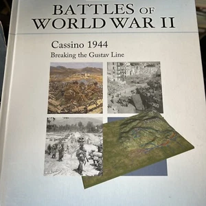 Cassino 1944; Breaking the Gustav Line (Battles of WWII 26) Hardcover WWII - Imagen 1 de 1