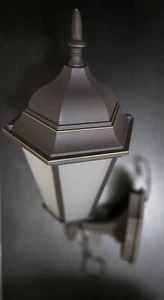 Generation Lighting Bakersville 17 Inch Tall Outdoor Wall Light 89941-71 - Picture 1 of 7