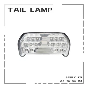 Motor LED Turn Signals Brake Stop Tail Light for KAWASAKI ZX7R ZX1100 ZX750 - Picture 1 of 9