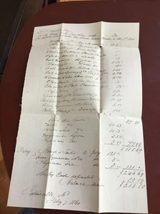 Recibo de fecha 1861 - Imagen 1 de 1