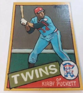 Baseball Art Card Print of Kirby Puckett, 85 - Picture 1 of 2