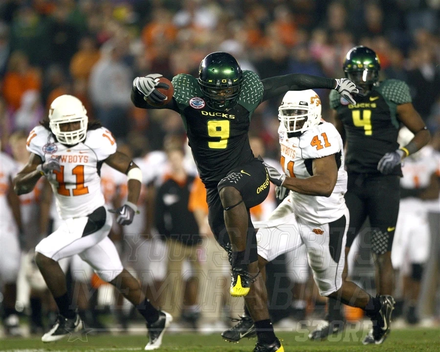 Legarrette Blount Oregon Ducks Run Action Jump 8x10 11x14 16x20 4114 Foto 1 de 1