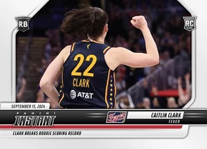 2024-25 Panini Instant WNBA Debut Caitlin Clark Rookie RC Card Prizm SP 1/12915 - Picture 1 of 2