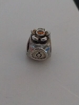 Charm Pandora Fuori Produzione.BOTTIGLIETTA DI PROFUMO CON PERLINA .. - Immagine 1 di 4