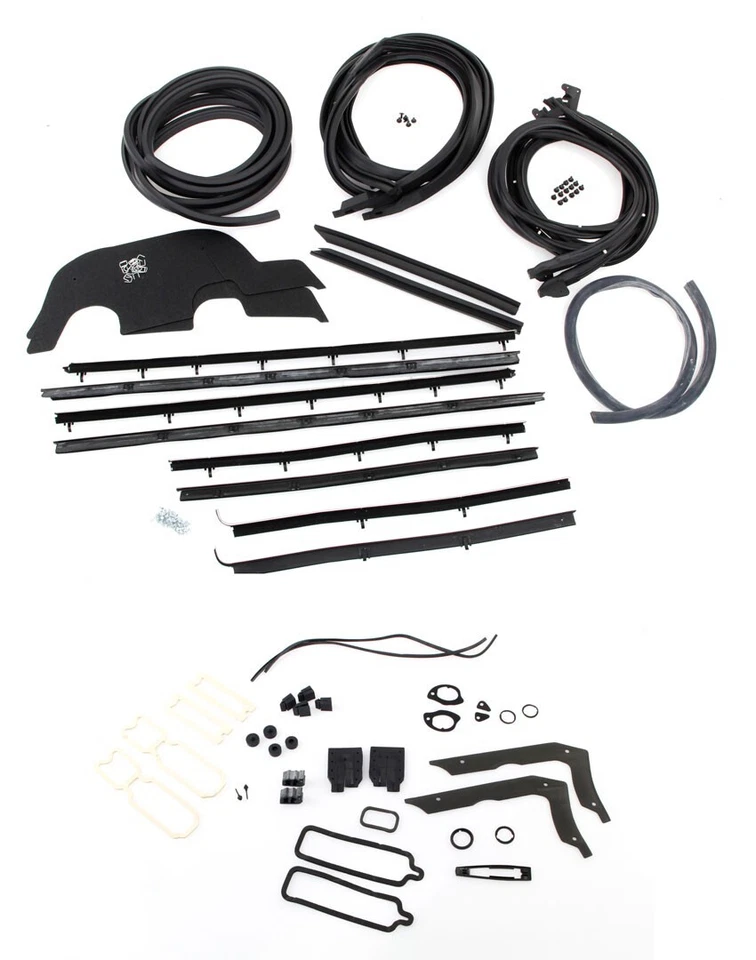 Weatherstrip Gasket And Seal Kit AMD Fits Chevrolet Chevelle Malibu X599-3466-S - Image 1 of 1