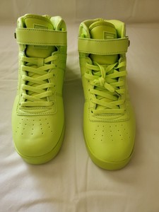fila black and green shoes