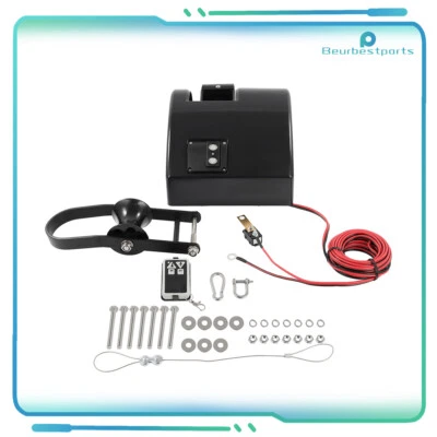 Electric Anchor Winch 35lbs with Anchor Roller & Remote Control - Image 1 of 4