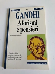 Gandhi Aforismi e Pensieri di M. Baldini - Tascabili Economici Newton - 1995 - Picture 1 of 3