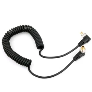 Film Camera PC Flash Speedlite Sync Cable PC Male To Male 30-100CM Cord Flexible - Picture 1 of 2