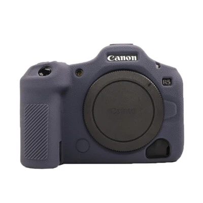 Funda protectora de silicona antideslizante para cámara para EOS R5 Mark II R5II Foto 1 de 4