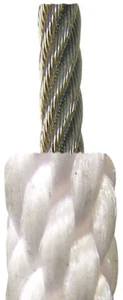 Fahnenmast Seil Polyester Edelstahl Draht Mitte 1/4 Zoll Fahnenmast - Bild 1 von 1