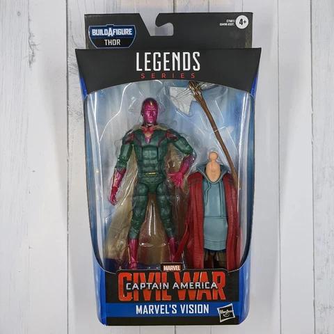 Hasbro Marvel Legends Captain America: Civil War - Vision Action Figure Thor BAF Cover